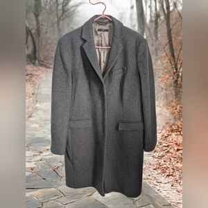 Hugo Boss Charcoal Trench Coat